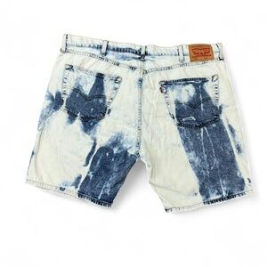 Levi's 412 Acid Wash Vintage Denim Jean Shorts